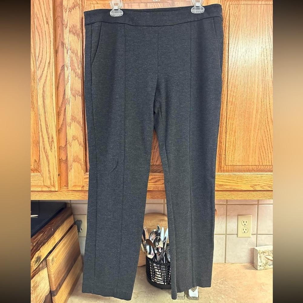 CAbi Vintage Audrey Side Zip Ponte Pants Size 14 EUC
